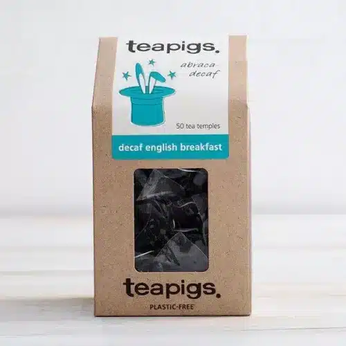 An image of a bag of decaf english breakfast tea