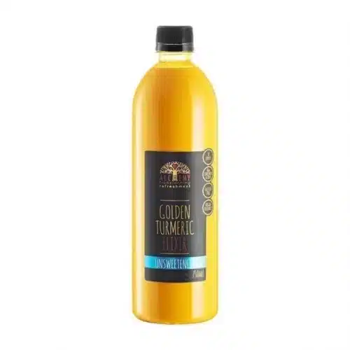 An image of a bottle of Golden Turmeric Elixir Syrup