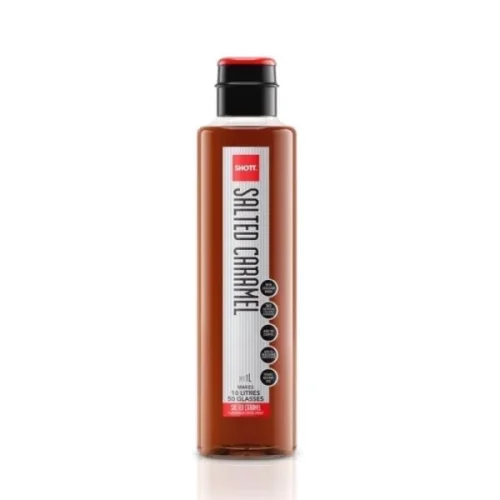 An image of a bottle of shott salted caramel