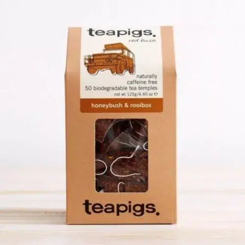 An image of a bag of Teapig honeybush & rooibos