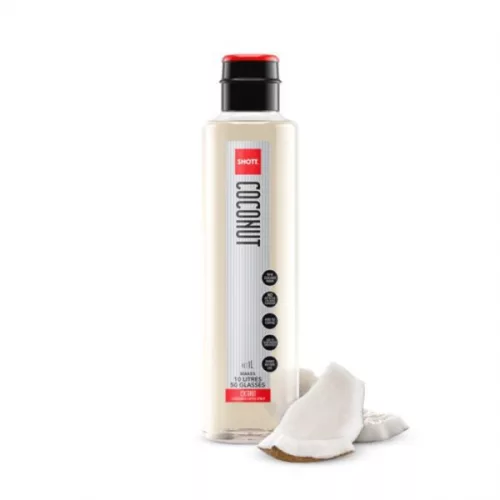 An image of a coconut syrup shott bottle