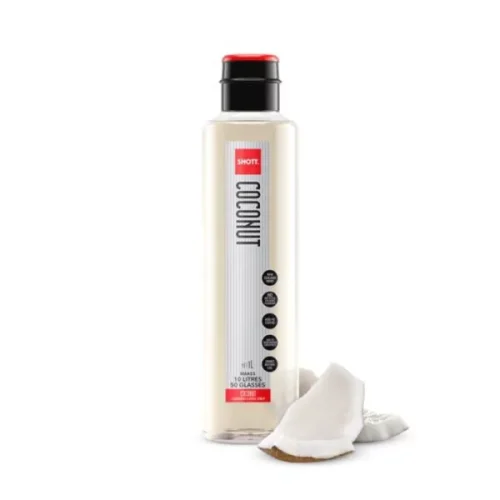 An image of a coconut syrup shott bottle