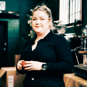 Imogen, Iron & Fire's field services admin manager