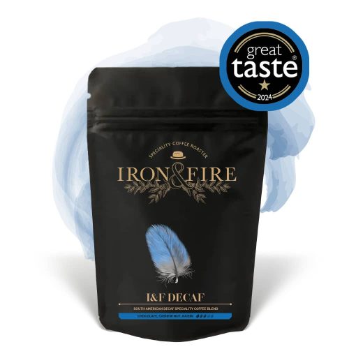 Iron and Fire Coffee bag Decaf