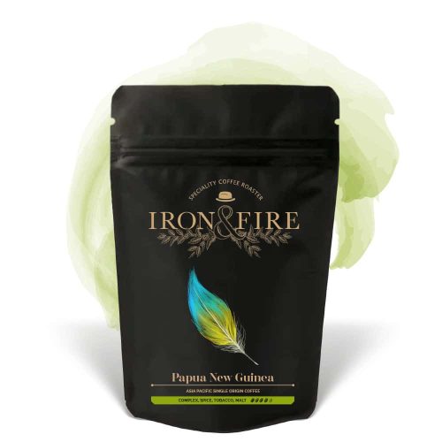 Iron and Fire Coffee bag Papua New Guinea