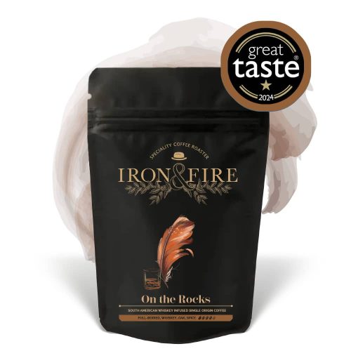 Iron and Fire Coffee bag Whiskey infused